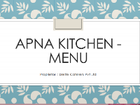 Apna Kitchen